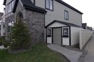 a small TracRite shed door