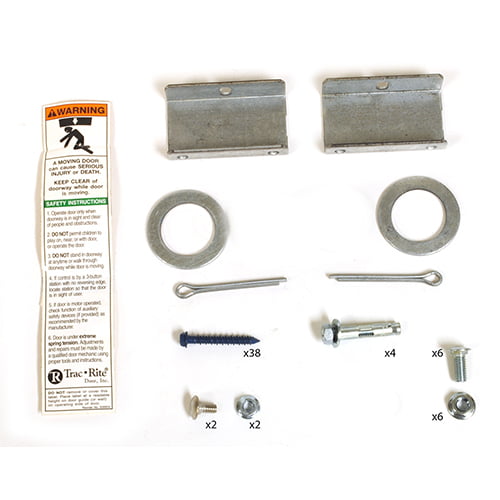 Hardware Package for Masonry Frame (tapcon anchors)