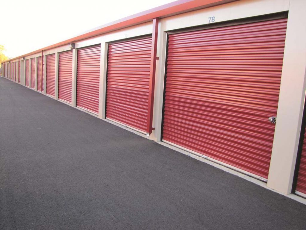 storage units with TracRite Doors