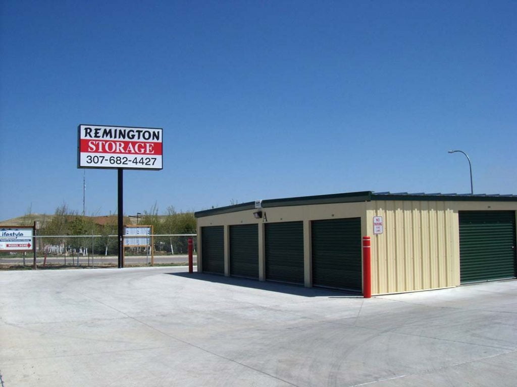 storage units with TracRite Doors