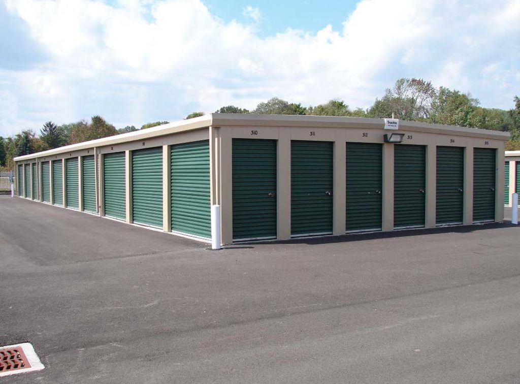 storage units with TracRite Doors