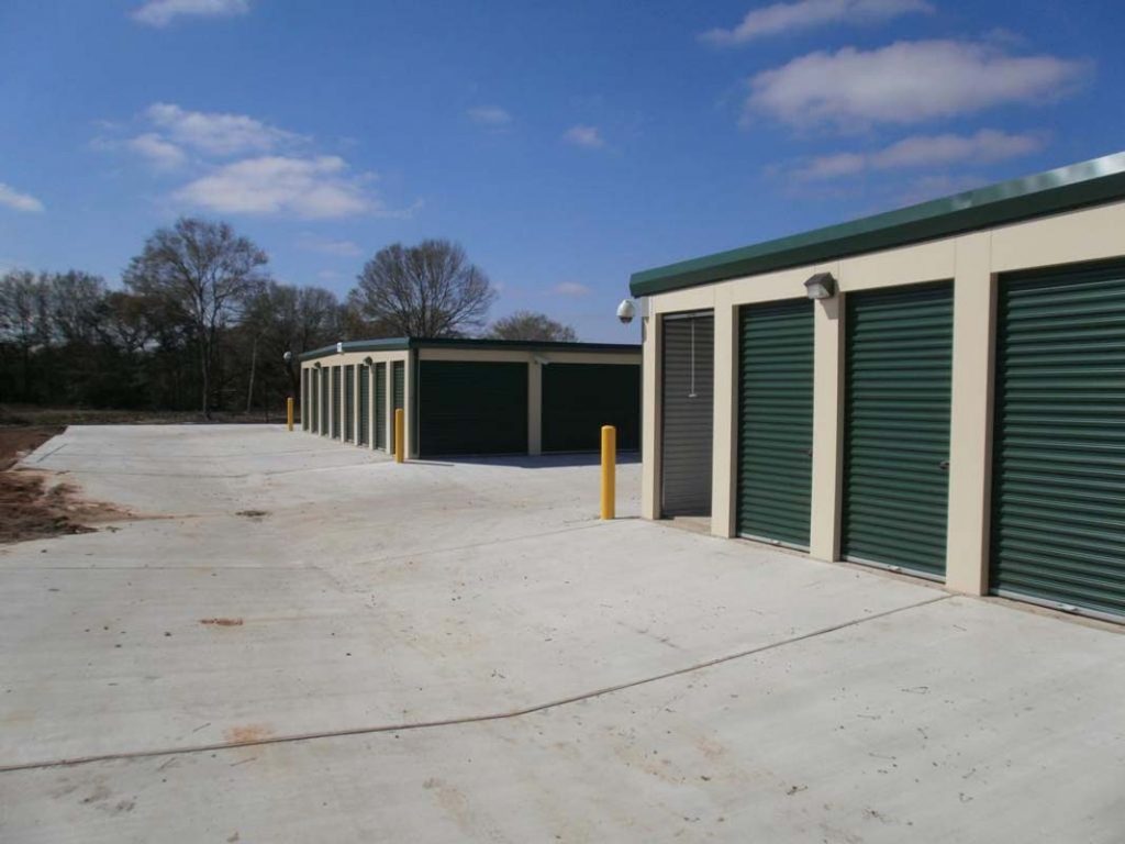 storage units with TracRite Doors