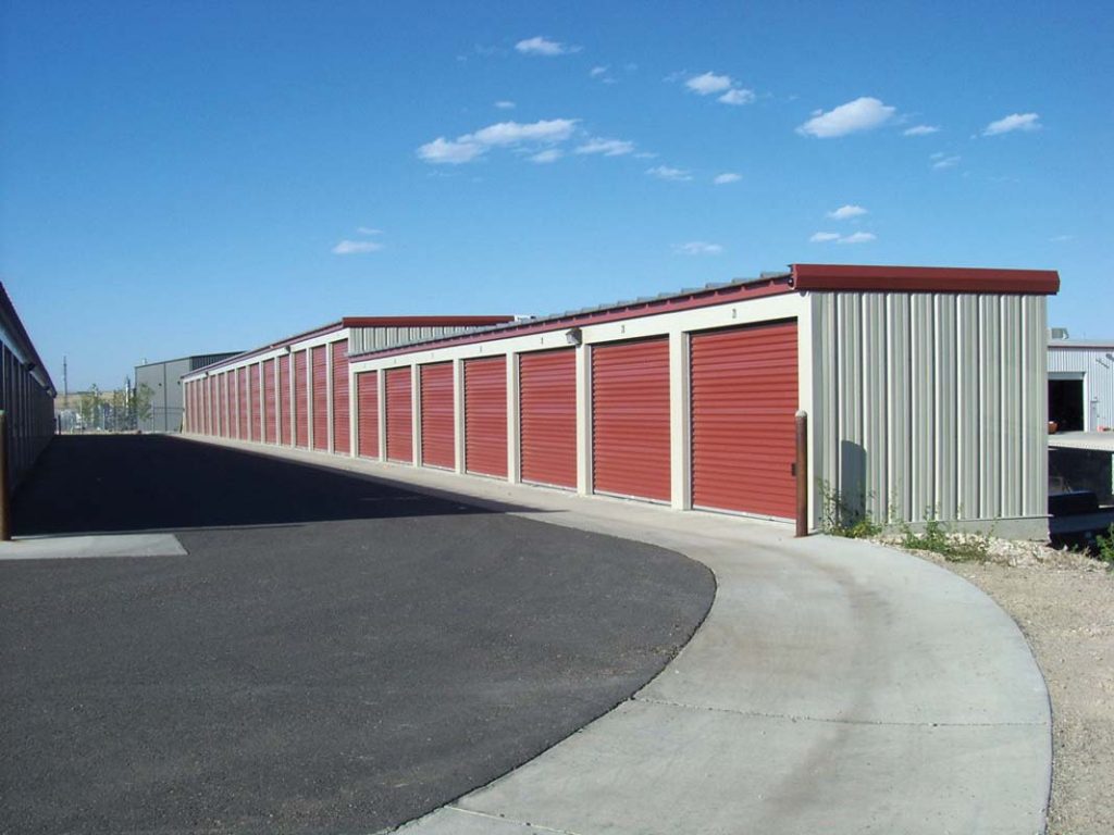 storage units with TracRite Doors