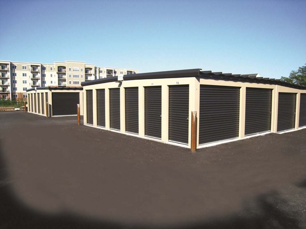 storage units with TracRite Doors