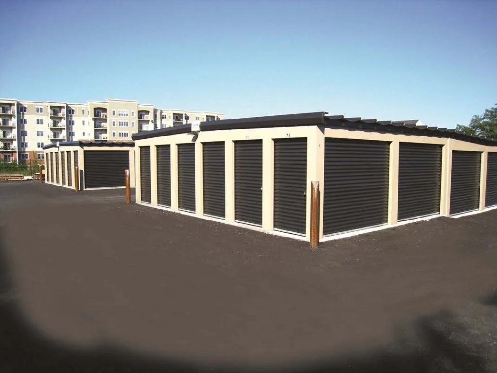 storage units with TracRite Doors