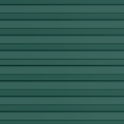 teal door